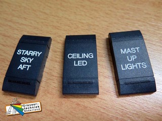 Graveren, labelen schakelaars merk Bticino